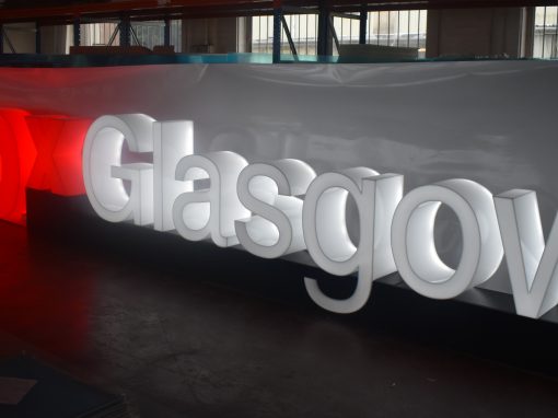 TEDx Glasgow LED Sign