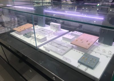 POS display for Laura Vann jewellery range