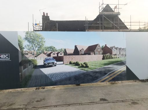 Hoardings for Sidley Piper Homes