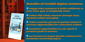 covid 19 digital screens