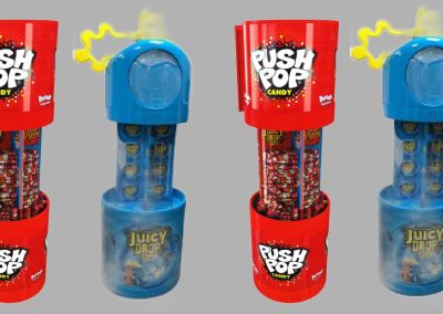 FSDUs for Bazooka Candy Brands European campaigns