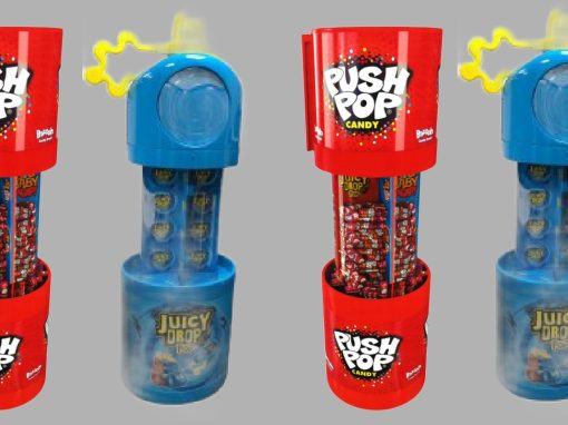 FSDUs for Bazooka Candy Brands European campaigns